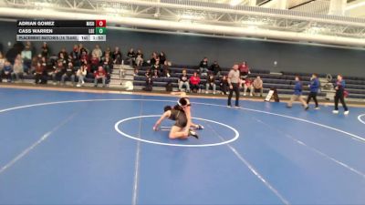 120 lbs Placement Matches (16 Team) - Cass Warren, Lincoln Southeast vs Adrian Gomez, Millard South
