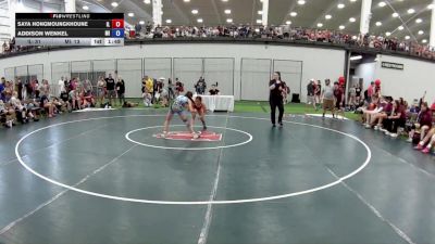 105 lbs Saya Hongmoungkhoune, Illinois vs Addison Wenkel, Michigan