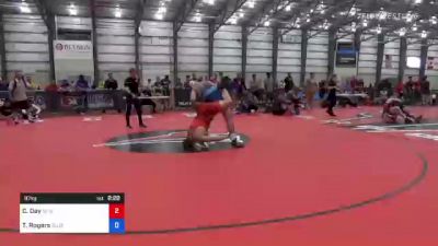 97 kg Round Of 32 - Cory Day, New York vs Trey Rogers, Blue & Gold Wrestling Club