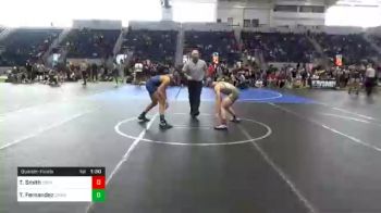 116 lbs Quarterfinal - Trey Smith, Cody WC vs Tristan Fernandez, Craw