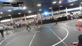 123 lbs Round Of 16 - Hunter Young, Champions WC vs Antonio Montes, Rough House