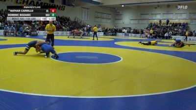 135 lbs Round Of 32 - Nathan Carrillo, St. John Bosco vs Dominic Bozanic, Gilroy
