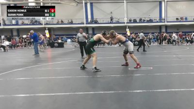 197 lbs Round Of 16 - Cason Howle, NC State - UnAttached vs Quinn Funk, Binghamton University