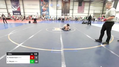 119 lbs Rr Rnd 1 - Silas Robertson, D3Primus vs Christian Reyes, Triumph Blue