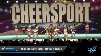 Cheer Extreme - Open 4 Coed [2022 L4 International Open Coed Day 1] 2022 CHEERSPORT Greensboro State Classic