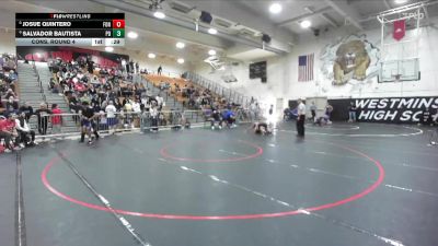 113 lbs Cons. Round 4 - Salvador Bautista, Palm Desert vs Josue Quintero, Fontana