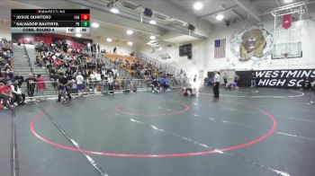113 lbs Cons. Round 4 - Salvador Bautista, Palm Desert vs Josue Quintero, Fontana
