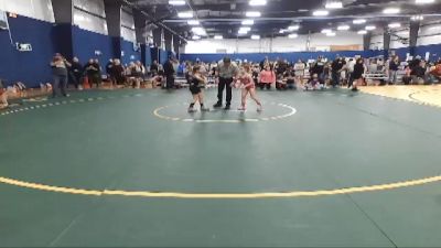 60+ 2nd Place Match - Nevaeh Smith, Mountain Man Wrestling Club vs Penelope Wardlaw, Small Town Wrestling