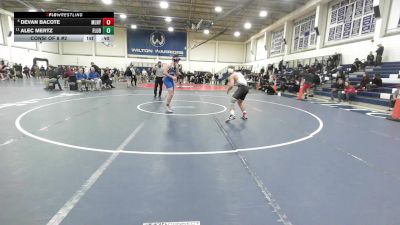 165 lbs Consi Of 8 #2 - Devan Bacote, Maloney vs Alec Mertz, Fairfield Ludlowe