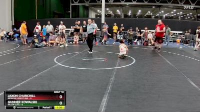 48 lbs Round 5 (8 Team) - Gunner Kowalski, Killer Elite vs Jaxon Churchill, RedNose Wrestling