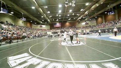 2A 150 lbs Champ. Round 1 - Dylan Rees, Millard vs Rainiro Mendoza, Gunnison Valley