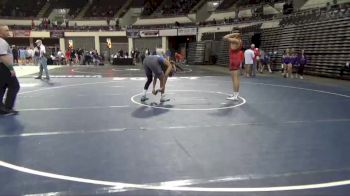 220 Elite Varsity Champ. Round 1 - Omarion Jenkins, Auburn vs Barron Criddle, Thompson