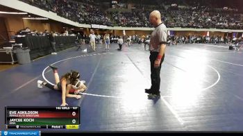 107 lbs Cons. Round 1 - Eve Askildson, Female Elite Wrestling vs Jaycee Koch, Iowa