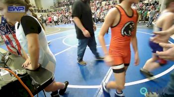 90 lbs Consolation - Rhett Powers, Tiger Trained Wrestling vs Remi Fisher, Tiger Trained Wrestling