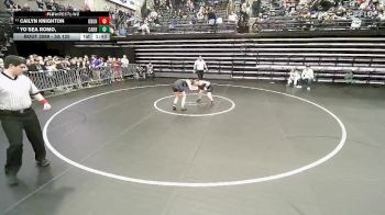 3A 125 lbs Cons. Round 2 - Cailyn Knighton, Ogden vs Yo`sea Romo,, Carbon