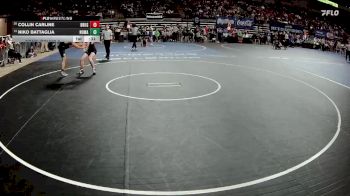 D 2 150 lbs Cons. Round 3 - Niko Battaglia, New Orleans Military & Maritime vs Collin Carline, Brusly