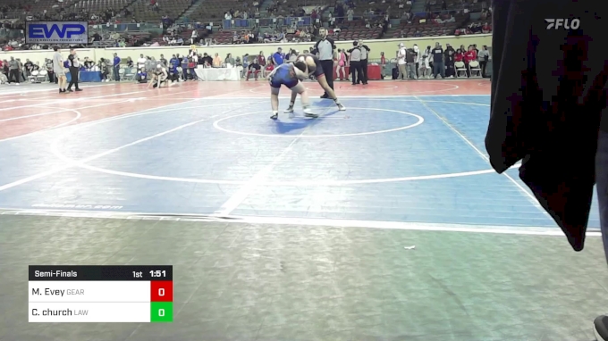 161 lbs Semifinal - Madison Evey, Geary vs Chelsi Church, Little Axe ...
