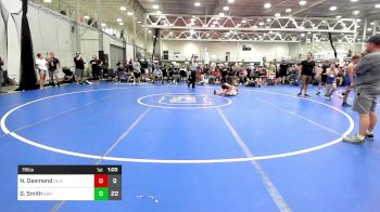 76 lbs Semifinal - Noah Desmond, PA Alliance ES A vs Griffin Smith, Orchard WC