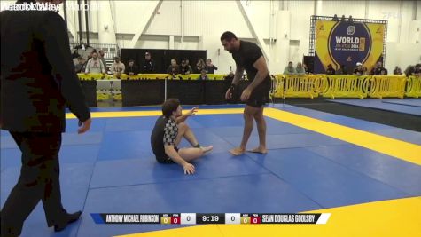 Sean Douglas Goolsby vs Anthony Michael Robinson 2024 World IBJJF Jiu-Jitsu No-Gi Championship