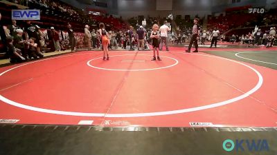 47-51 lbs Semifinal - Aeryn Jackson, Locust Grove Youth Wrestling vs Shelby Ridge, Sperry Wrestling Club