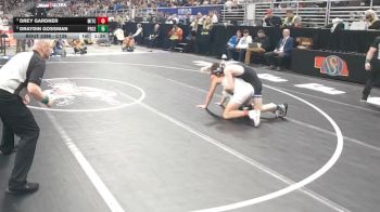 1st Place Match - Draydin Gossman, Pierce vs Drey Gardner, Mitchell