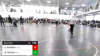 132 lbs Consi Of 8 #2 - Jack Kelleher, Hingham vs Aidan Guiliani, Whitman-Hanson