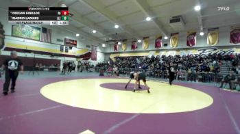 113 lbs 1st Place Match - Madrid Ladines, Lakeside/Lake Elsinore vs Deegan Kinkade, Palm Desert