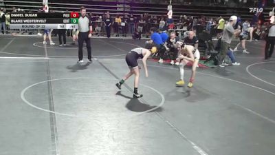 90 lbs Round Of 32 - Daniel Dugan, Pequannock vs Blake Westervelt, Gentile Trained