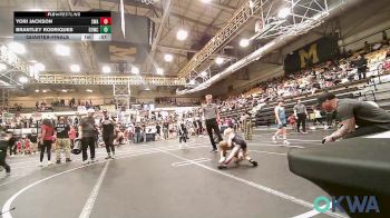 43 lbs Quarterfinal - Yori Jackson, Shelton Wrestling Academy vs Brantley Rodriques, D3 Wrestling Cluib