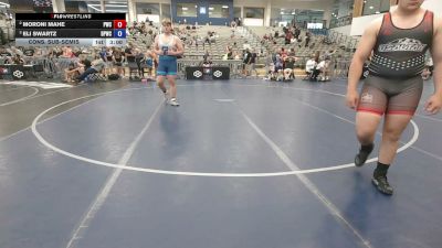 285 lbs Cons. Sub-semis - Moroni Mahe, Protos Wresling Club vs Eli Swartz, Dog Pound Wrestling Club
