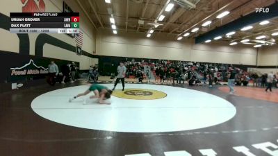 126B Round 2 - Urijah Grover, Sheridan vs Dax Platt, Lander Valley