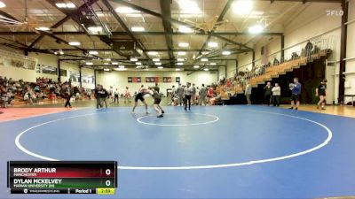 149 lbs Champ. Round 2 - Dylan McKelvey, Marian University (IN) vs Brody Arthur, Manchester