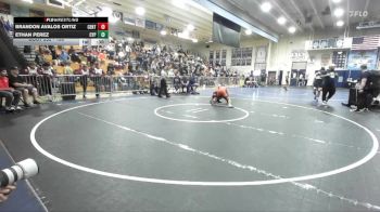 138 lbs Cons. Round 2 - Brandon Avalos Ortiz, Centennial vs Ethan Perez, Cypress