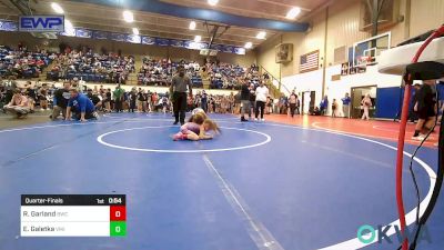 46-48 lbs Quarterfinal - Reagan Garland, Berryhill Wrestling Club vs Emilee Galetka, Viking Wrestling Club