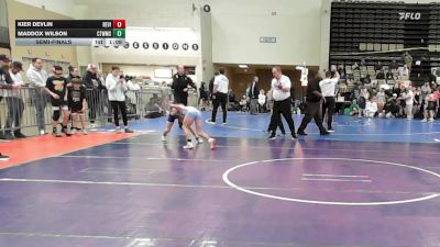 81 lbs Semifinal - Kier Devlin, Revival X vs Maddox Wilson, CT Whale Orca - ESE