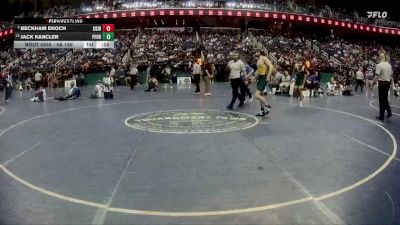 4A 150 lbs Cons. Round 2 - Beckham Enoch, Cardinal Gibbons vs Jack Kancler, Pine Forest