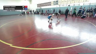 138 lbs Cons. Round 4 - Shamara Ramsey, Menlo NCWA vs Vania Victoria, Menlo College