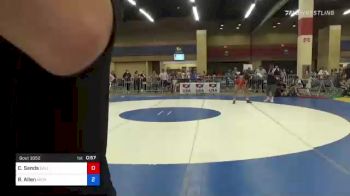 61 kg Consi Of 16 #2 - Ce'Ariah Sands, California vs Ryen Allen, Michigan Revolution Wrestling Club