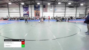 126 lbs Consi Of 16 #2 - Maddox McArthur, GA vs Jason Torres, PA