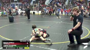 55 lbs Quarterfinal - Rocco Covelli, Pinckney WC vs Curtis Sylvester, Marcellus Wildcats