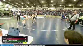 157 lbs Semifinal - Kendal Smith, Spanish Fork vs Ismael Christiansen, Marsh Valley