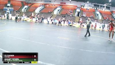 200 lbs Cons. Round 2 - Ty Tucker, Portage vs Rodney Mcneel, All American Training Center