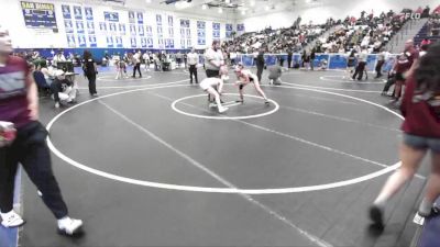 110 lbs Cons. Semi - Faith Seide, San Clemente vs Melissa Acosta, West Covina