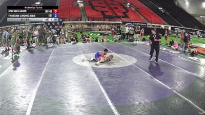 92 lbs Jed Williams, Utah 14U Boys vs Tristan Chong Kee, 14U Renegade Team
