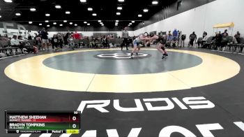 90 lbs Quarterfinals (8 Team) - Bradyn Tompkins, PA Alliance vs Matthew Sheehan, Burnett Trained