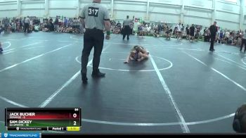 84 lbs Round 6 (10 Team) - Jack Bucher, Donahue vs Sam Dickey, U2 Upstate