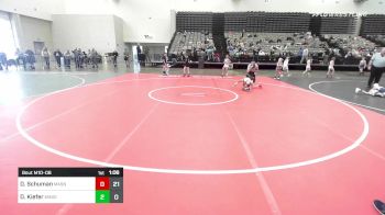 65 lbs Quarterfinal - Dominic Schuman, Mat Assassins vs Derik Kiefer, Minion Green
