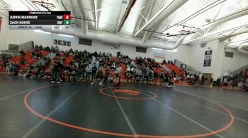 190B Round 1 - Justin Marquez, Powell vs Zack Kuntz, Greybull/Riverside