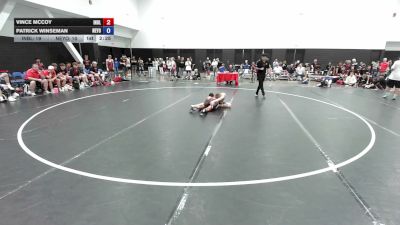 113 lbs Vince McCoy, Team Indiana Blue vs Patrick Winseman, New York