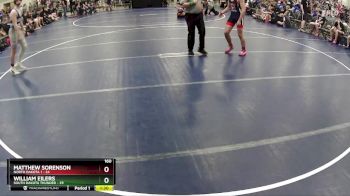 160 lbs Round 2 (6 Team) - Matthew Sorenson, North Dakota 1 vs William Eilers, South Dakota Thunder